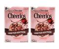 Cereals | Breakfast Cereal, General Mills Cheerios Chocolate Strawberry Flavor Limited Edition, Sweetened Whole Grain Oat Cereal, Made with Real Cocoa and Gluten Free, Pantry Staple for 2 Packs of | 309gram each (309g*2). 