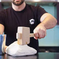 Lewis Ice Bag,Bartender Kit Ice Crusher,Canvas Bag Set for Ice Crushing, Bar Tools Accessory for Home Bartenders 2Pcs. 