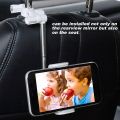 Rear View Mirror Car Phone Bracket 360 Degree Rotation can be Stretched and Hide Mobile Phone Holder snap-on Multi-Function for 4.0-6.1 inch Mobile Phones Model Universal. 