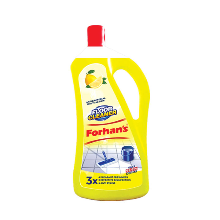 Forhan's Antibacterial Multi Action Floor Cleaner (Lemon) 1 Ltr