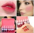Pack Of 3,6 Super Long Lasting Heng Fang 3D Lip Tint Kiss Proof & Cheek Stain H7020 Liquid Lip........ 