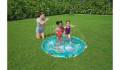 BESTWAY  52487 - Tummy Time Pororo Water Play Mat, Inflatable Water Mat for Baby Infant and Toddler Babies Love Pororo Shape Splashin Kids Pad with Aquarium Fish Tank 65. 