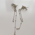 【shengxiong6525】1pc Wings Liquid Metal Ear Cuff Non Piercing Earrings 202 MJ. 