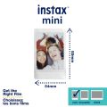 Instax Mini Twin Pack 10/20 Sheets Instant Film For Mini 7 8 9 11 12. 