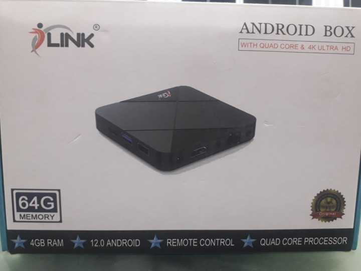 Ilink 4k Android Tv Box 4GB 64GB
