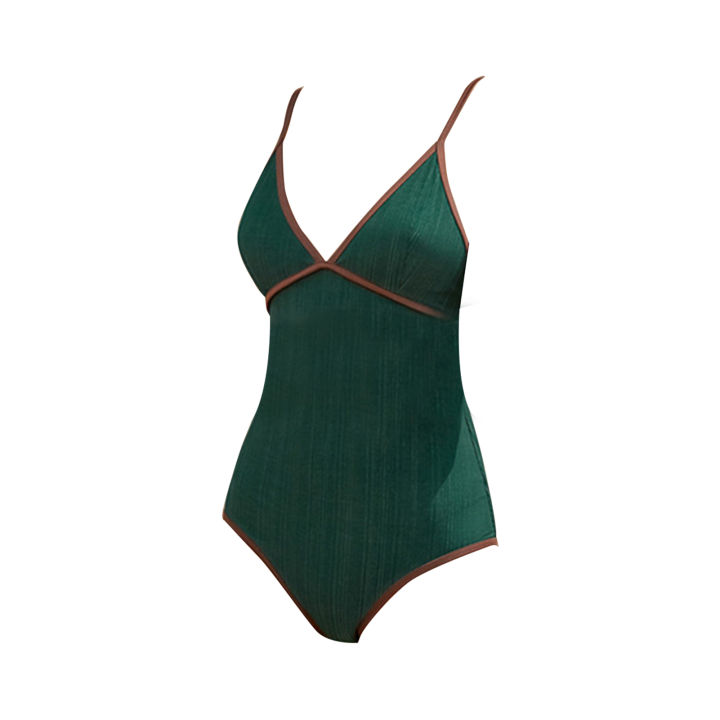 Swimsuit One Piece Slim Bikini Girls Stylish Sports Bikini for Spa