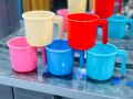 Mug / Bath Mug / Pure Plastic Bath Mug ( Large size )  1pc  Multicolors Available. 