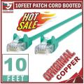 Network Cable - CAT5e (enhanced) / RJ45 / Ethernet/Patch/LAN/Router/Modem  - 10ft. 