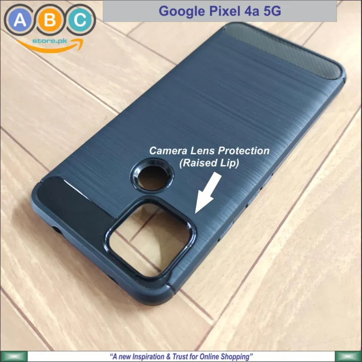 Google%20Pixel%204a%205G%20Case%20,%20Carbon%20Fiber%20and%20Brushed%20Texture%20Soft%20Silicone%20Shockproof%20Back%20Cover%20for%204a5G%20-%20Image%202