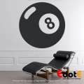 snooker 8 ball pool Wall sticker 8ball Stickers for wall decoration snoker decor bedroom kids boys room girls. 
