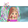 WinX Club Fancy Backdrop Princess Theme Fancy Panaflex Fairy Birthday Party Banner Code 12. 