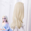 【Nice Day Toy Findings Store】（NEW）Long White Wig Synthetic Wigs And Stylish Wig Piece for Cool Women Girl Party. 
