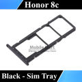 Huawei Honor 8C SIM Tray Sim Jacket Sim Slot Sim Door For Honor 8C - Black. 
