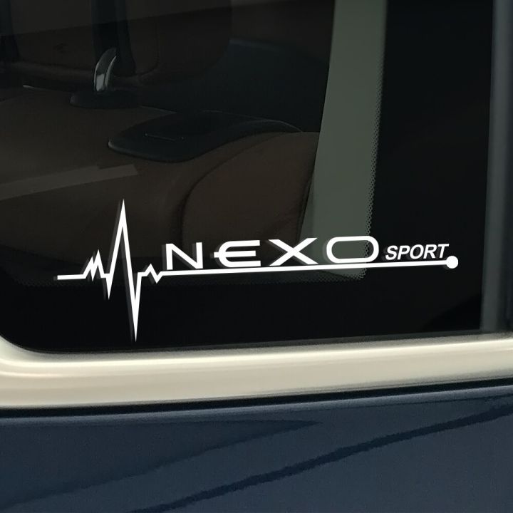 2PCS Car Side Window Sticker For Hyundai Getz GRANDEUR NEXO PALISADE STAREX TIBURON Tucson VENUE Accessories Vinyl Decal