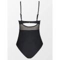 Sexy with Adjustable Spaghetti Straps Padded Swimsuit for Women Bathing Suit One-Piece Tummy Control. 