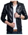 Black Leather Jacket For Men - Stay Stylish And Edgy With A Black Leather Jacket- Premium Quality With Fine Stitching For Elegant Look. 