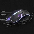 Latest High Speed USB Wired Gaming Mouse 7 Colors LED Backlight Ergonomics Gamer Mouse Flank Cable Optical Mice For Laptop Mice PC Desktop. 