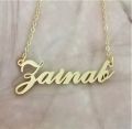ZAINAB NAME NECKLACE PENDANT LOCKET ; STAINLESS STEEL. 