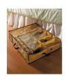 Space Saving Shoe Organizer - 12 Pair Of Shoes - Slider Under Bed. 
