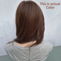 Restyling Full head Hair wig Extension for Women and Girls Light Abrun color. 