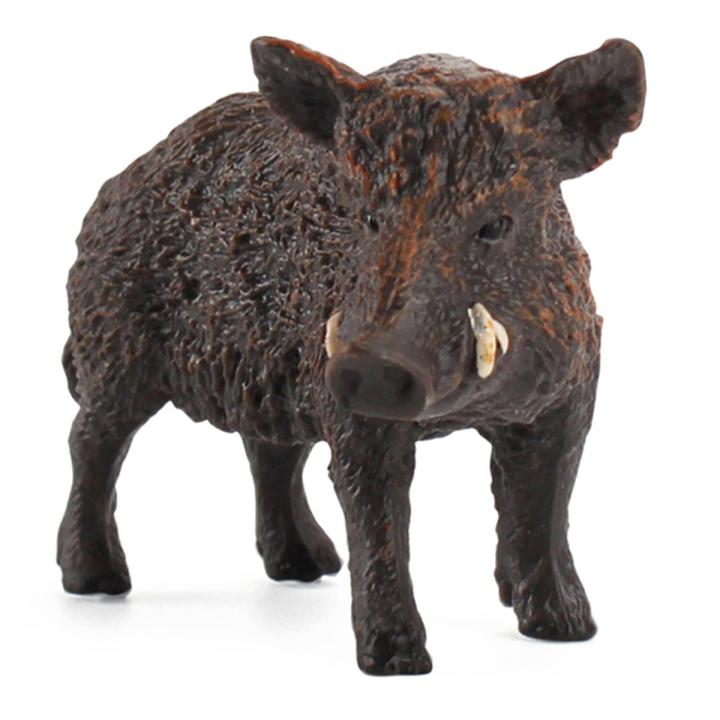 Plastic Wild Pig Figurine Kids Education Toy Action Figure for Home/Yard Decoration