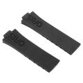 24MM Replacement Black Rubber Wrist Band Strap For OR IS Diver TT1 Watch. 