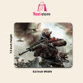Gaming Mouse Pad Premium  8" x 6.5  Thick Non-Slip Rubber Base, Smooth Cloth Surface for Precision Control - Tozistore. 