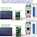 Sdbk03ta Dc 5v 1a Mppt Solar Charge Controller 4.2v/3.7v Charger Module Board For I-Ion/li-Po Lifepo4. 