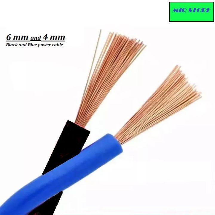AC/DC Power Cable 4mm Flexible PVC Coated single core imported cable in 99.9% Copper wire for Solar, AC, Motor Pump, Vehicle, Bike and UPS wiring