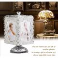 4 in 1 Rotating Photo Frame, Box, Mirror with Musical Stand. 