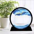 3D Moving Sand ART Lamp , Flowing Sand Painting NightLight ,Table Lamp, Sand Mountain Lamp , Sandscape ainting ,. 