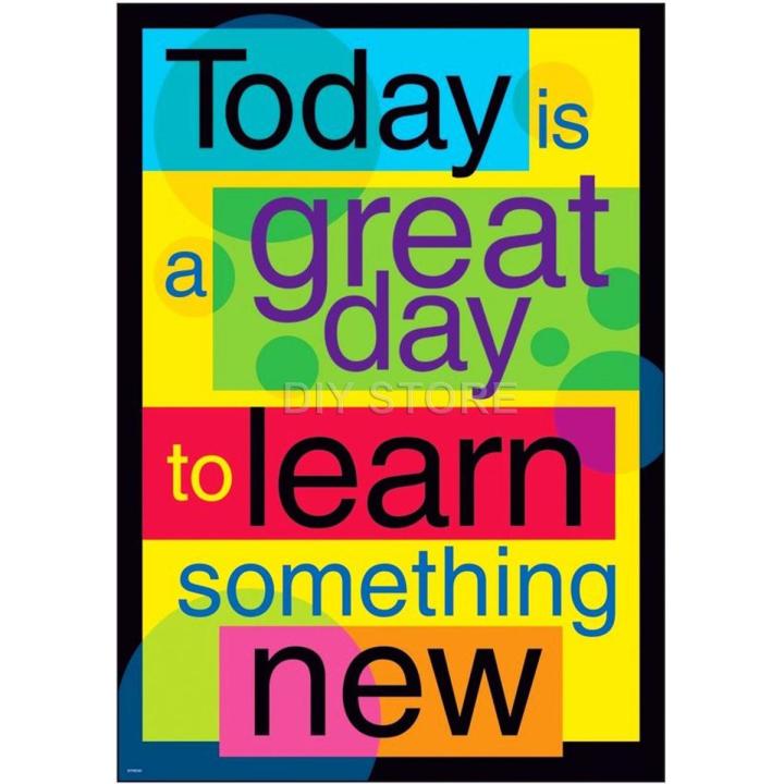 Classroom Poster Panaflex Home School Decoration