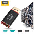 4K Display Port To HDMI Male Female Adapter Converter DisplayPort DP To HDMI. 