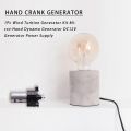 1Pc Wind Turbine Generator Kit Micro-Hand Dynamo Generator DC12V. 