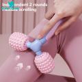 Green Home Massager Stick Anti Cellulite Yoga Abdominal Massage Stick. 