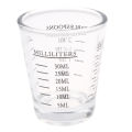 1Pc 30 ML Glass Measuring Cup With Scale Shot Glass Liquid Glass Ounce Cup. 