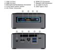 Intel NUC Mini PC, (Intel Core i5-7260U,8GB DDR4 RAM, 256GB NVME, WLAN + BT). 