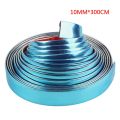 【wenfangdianpu】(NEW) 6/10/15/20mm Width 3M Long Flexible Car Chrome Sticker Auto Self Adhesive Side Chrome Moulding Decoration Protector Trim Tape. 