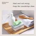 Multifunctional Soap Box,Foam Dispenser with Roller/Drain Holes,Spring Foaming Soap Bar Holder/Container. 