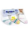 Pack of 3 Baby Socks - Cotton - Multicolour. 