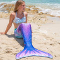 GC Girls Swimsuit Beach Mermaid Tail Mermaid Cosplay Clothing Color Gradient Swimsuit color. 