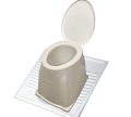 Portable Pakistani Toilet to Western Convertor | Toilet stool | Toilet Commode for patients | Commode chair | Portable Toilet Seat for Adult, Handicap People (PORTABLE COMMODE), Plastic. 