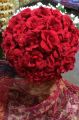 Artificial Flower Hair bun Gajra colourful flowers. 
