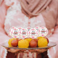 Customized Nikkah Mubarak Mithai Cupcake Toppers Pack of 10 Engagement Topper for Wedding Party Celebration. 