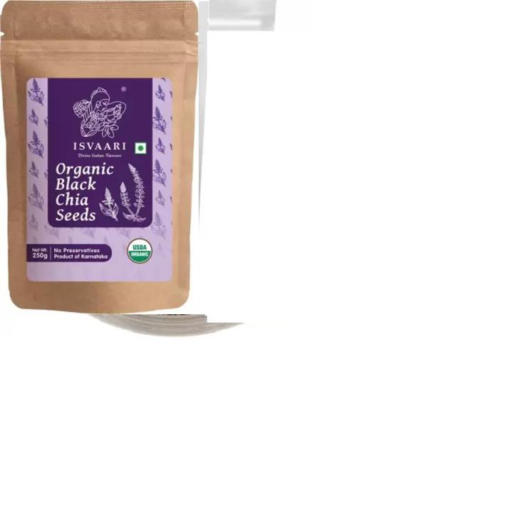 Isvaari Black Chia Seeds  (250 g)