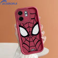 ZCSIBORUI for Infinix Smart 9 Hot 50i Back Cover Spider Man Facial Pattern Soft Camera Protection Rubber Ladder Phone Case. 