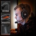 Fnatic REACT Gaming Headphones Headset by Esports for PS4/PC with 53mm Drivers. 