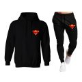 Tracksuit For Winter Trendy And Smart Superhero Logo Printed Gym Wear Track suit. 