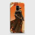 Samsung Galaxy A8 Plus (2018) Cover - SkinLee HQ Hard Case - Red steel shooter - SKINLEE-617-1-241-137. 