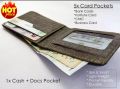 Slim wallet for boys, men stylish small mini wallet card holder for Students. 